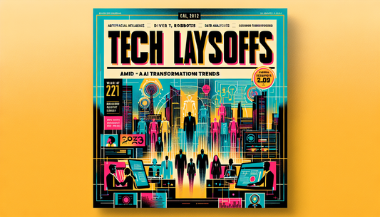 Tech Layoffs Surge in 2023 Amid AI Transformation Trends