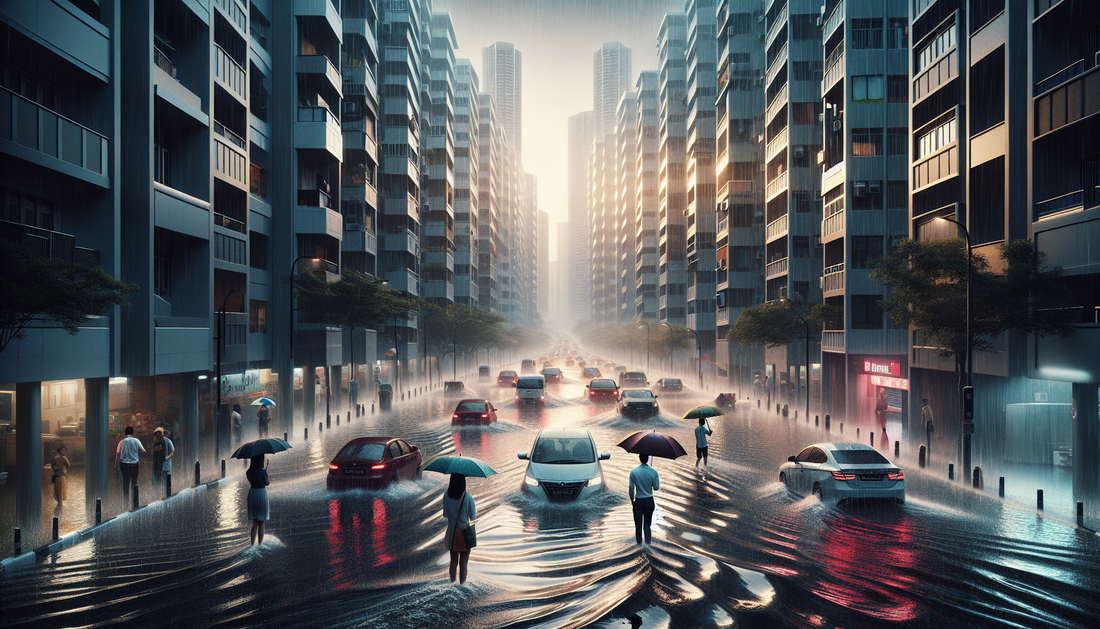 Monsoon Season Brings Flash Flood Risks to Toa Payoh