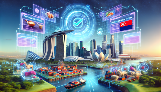 Singapore and New Zealand Launch Digital Certification for Food Exports
