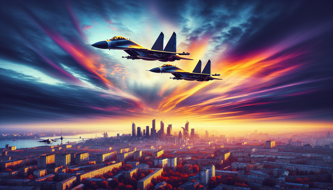 Ukraine Intensifies Conflict with Strategic Strikes on Russian Cities