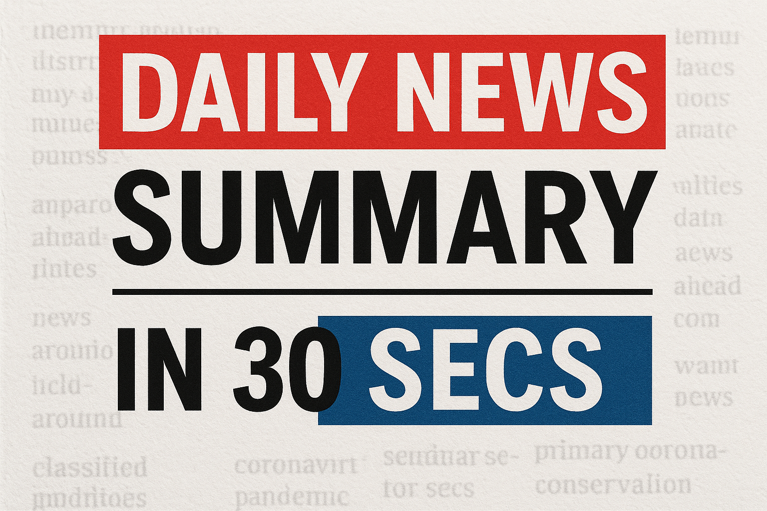 Headline News In 60 Seconds Daily 2026-02-04T08:02:15.770Z – Singapore ...