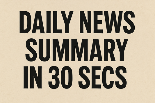 Headline News In 60 Seconds Daily 2025-05-28T08:01:15.476Z