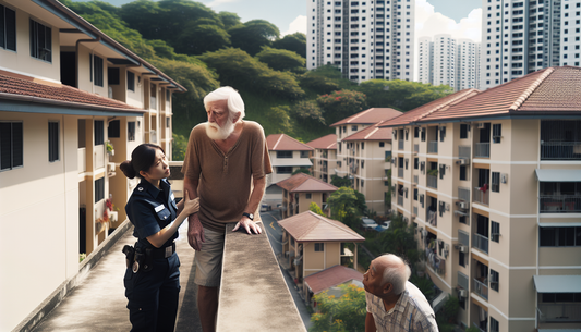 Elderly Man Found Alive After Six-Day Ordeal on Rooftop