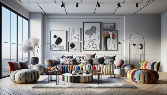 Robbie Williams' Living Room Inspires Bold Minimalist Design