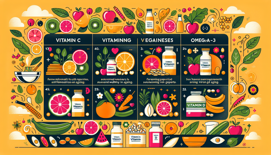 Essential Vitamins for Healthy Aging: A Guide for Older Adults