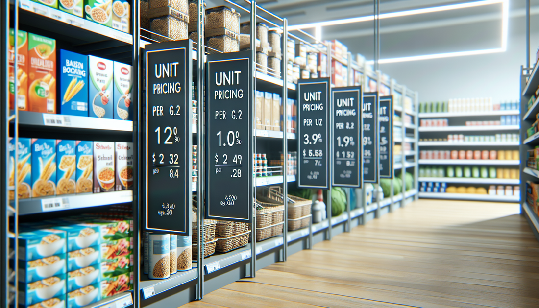 Singapore Supermarkets Launch Unit Pricing Trial to Boost Price Transparency