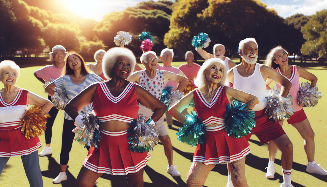 Senior Cheerleading: Energizing Golden Years with Rhythm and Friendship