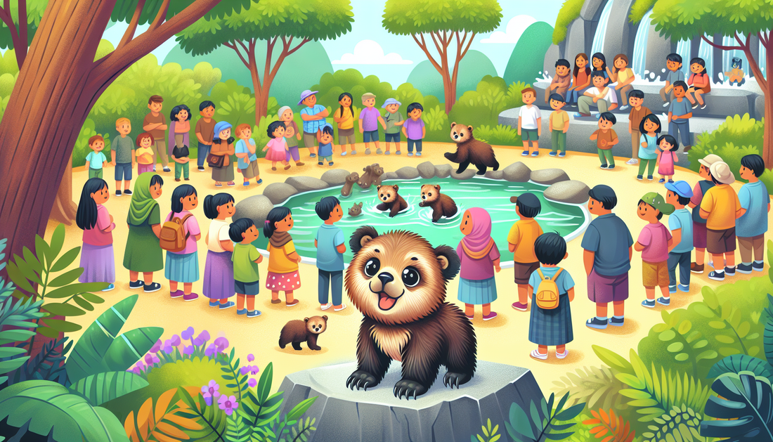 Junjun the Bear Cub Captivates Hearts at Shanghai Zoo