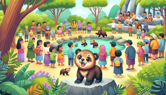 Junjun the Bear Cub Captivates Hearts at Shanghai Zoo