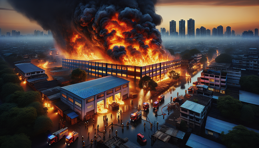 Massive Fire at Goregaon East Furniture Factory Sparks Safety Concerns