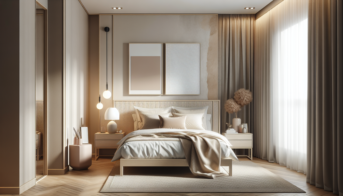 Transform Your Small Bedroom with Minimalist Luxury Design Ideas