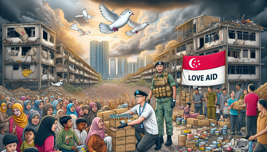 Singapore's Love Aid Delivers Hope and Relief in Gaza Crisis