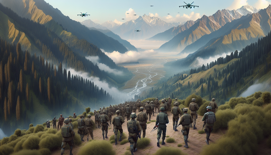 Drone and Missile Strikes Escalate Tensions in Kashmir Region