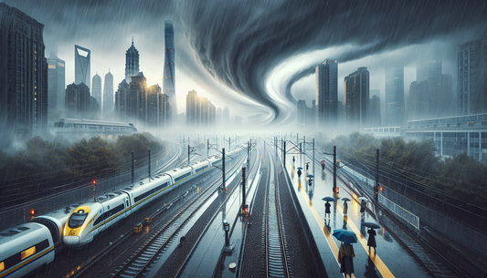 Shanghai Battles Disruptions as Typhoon Kong-Rey Unleashes Chaos