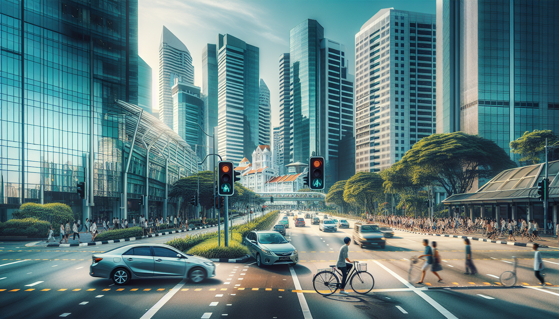 Cyclist Suffers Spinal Injury in Singapore Red-Light Accident