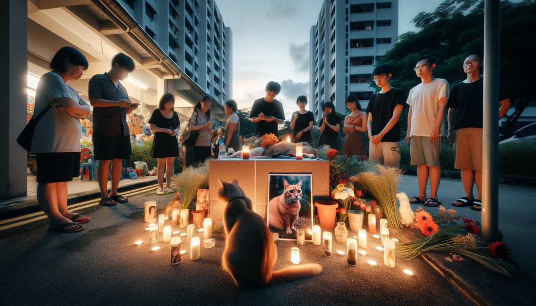 Memorial Service Honors Beloved Community Cat's Tragic Loss