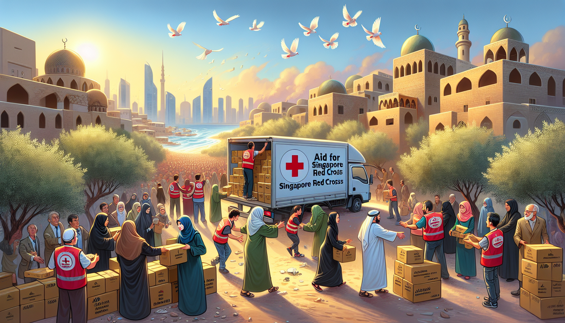 Singapore Red Cross Sends Critical Humanitarian Aid to Gaza Amid Crisis