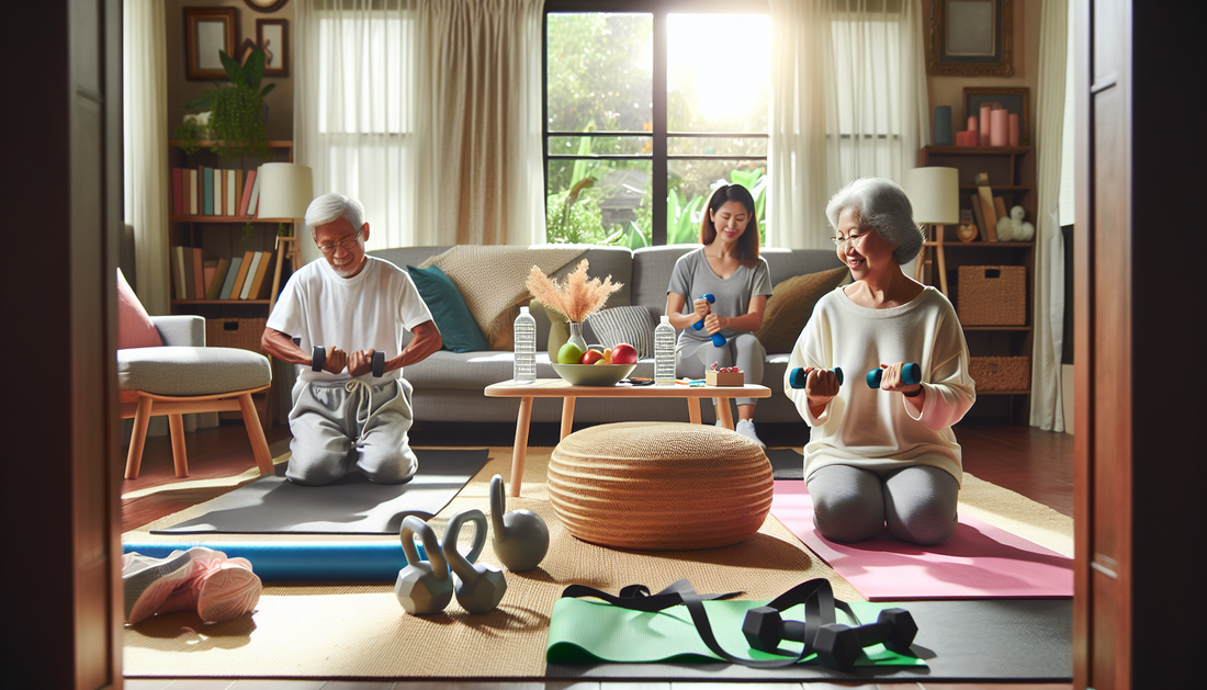 Effective Home Workouts for Seniors to Build Muscle and Stay Active