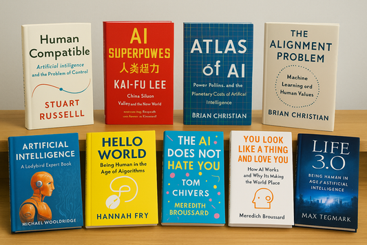 Recommended AI Books for Seniors and Curious Beginners