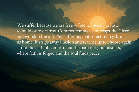 Why We Suffer: The Blessing Behind Pain