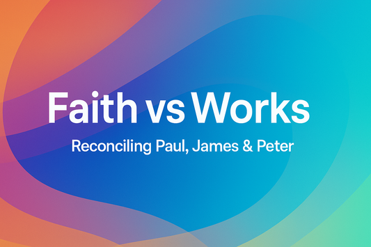 Faith vs Works: Reconciling Paul, James & Peter