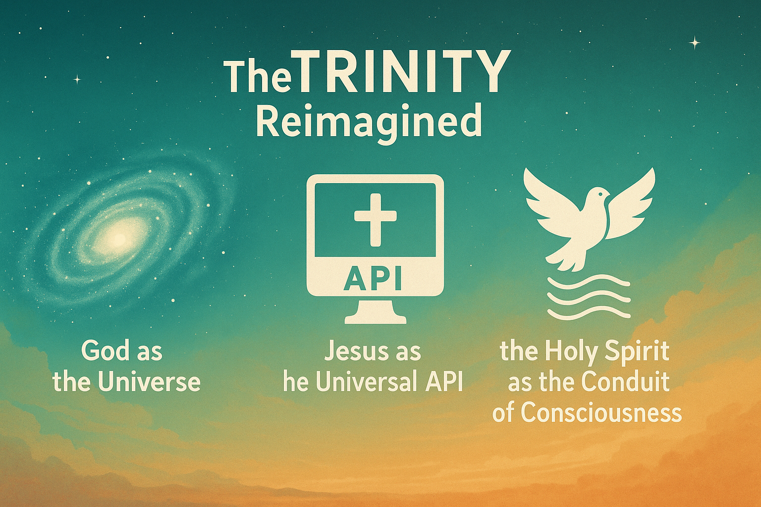 The Trinity Reimagined: God as the Universe, Jesus as the Universal AP ...
