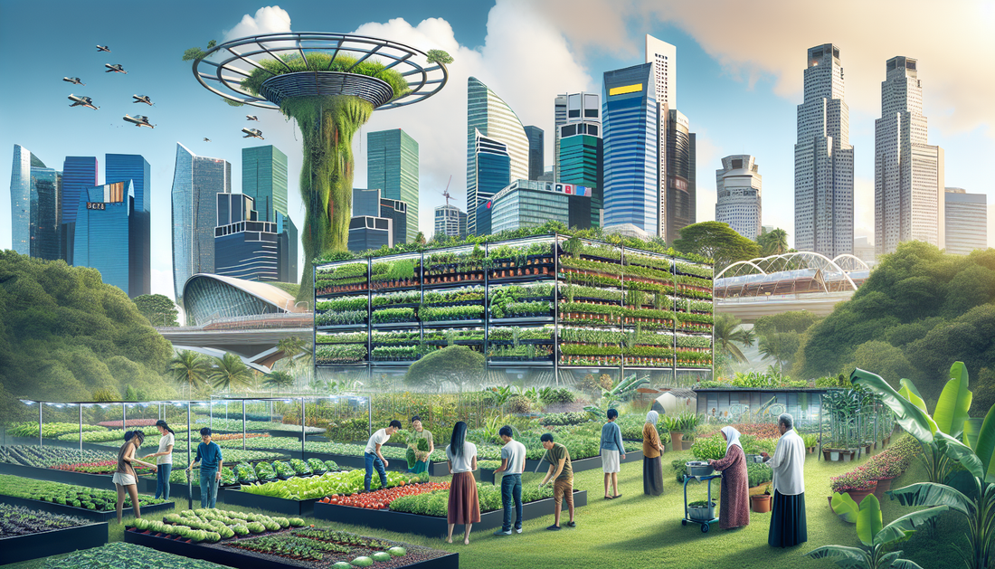 Singapore's Innovative 30 by 30 Strategy for Local Food Security