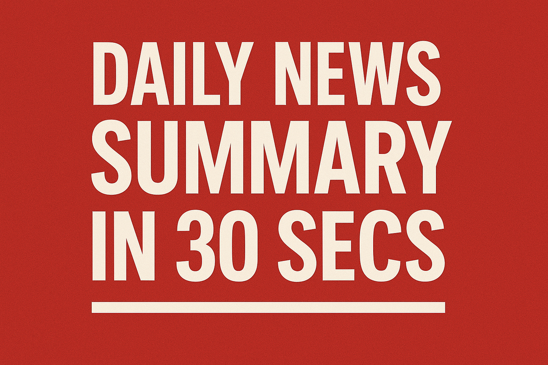 Headline News In 60 Seconds Daily 2026-04-26T08:01:24.774Z