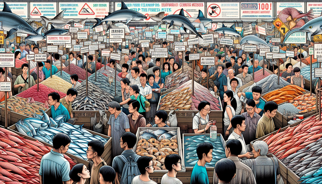 Rising Concerns Over Shark and Ray Meat Sales in Singapore