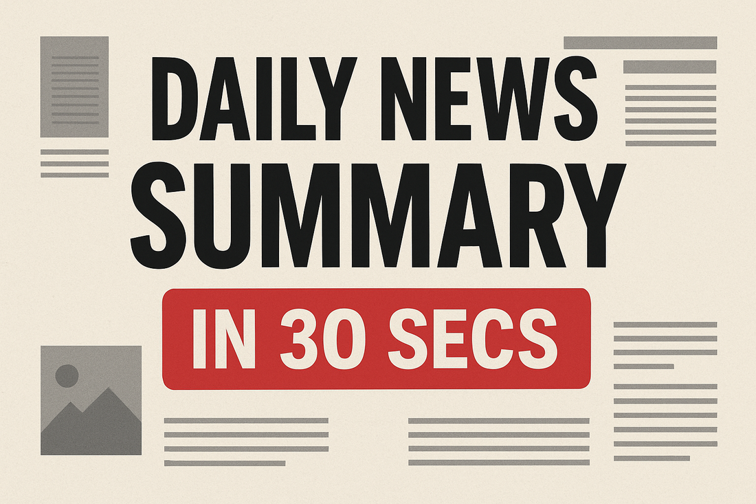 Headline News In 60 Seconds Daily 2025-09-27T08:01:48.472Z