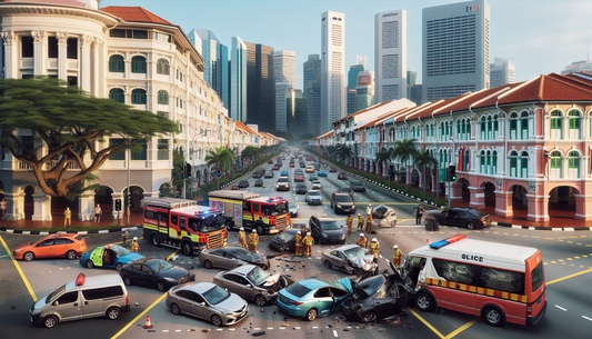 Yishun Avenue 2 Chain Collision Sparks Road Safety Concerns in Singapore