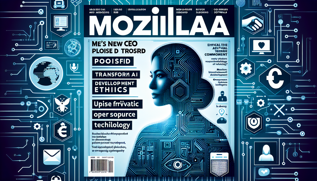 Mozilla's New CEO Poised to Transform AI Development Ethics