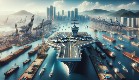USS Ronald Reagan Enhances US-South Korea Military Alliance in Busan