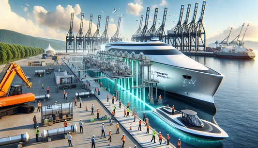 Revolutionizing Maritime Emissions with Hitachi Energy's Hydrogen-Powered Generator