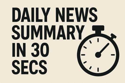 Headline News In 60 Seconds Daily 2025-09-07T08:01:13.392Z