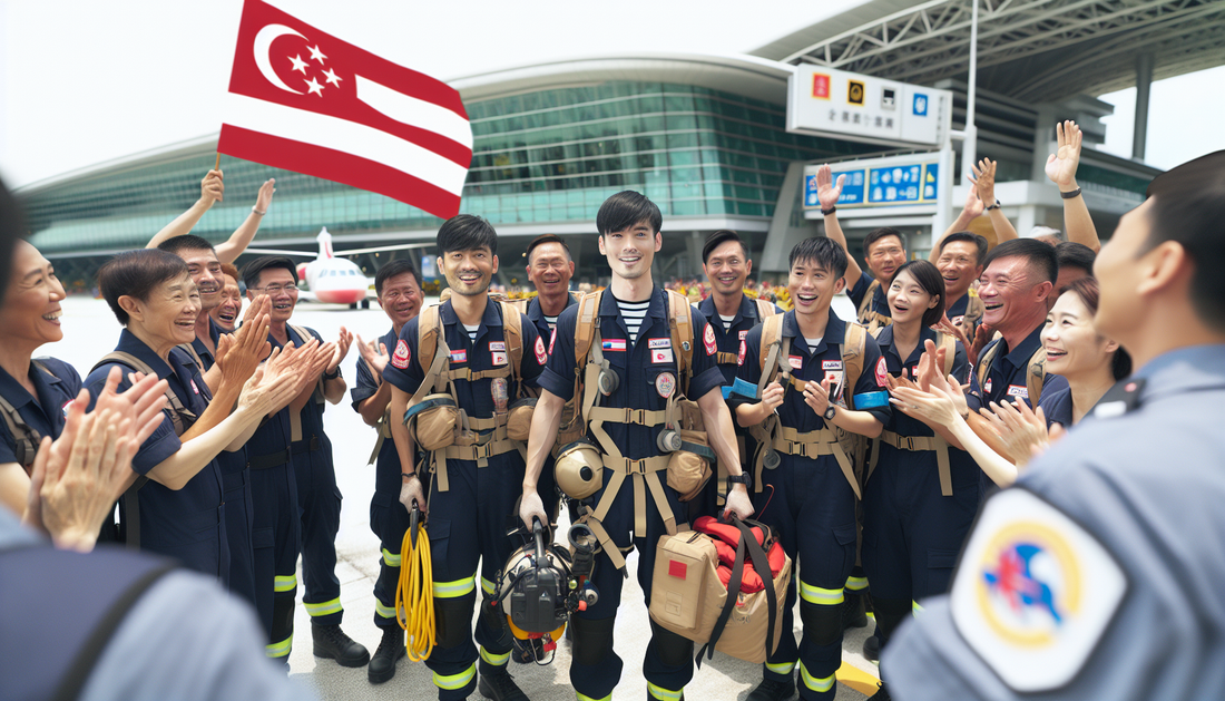 Operation Lionheart Returns After Successful Earthquake Mission in Myanmar