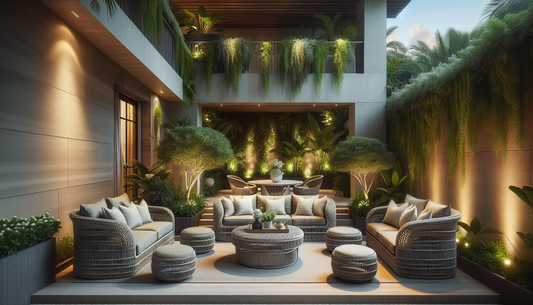 Affordable Outdoor Transformation with PayLessHere Wicker Furniture Set