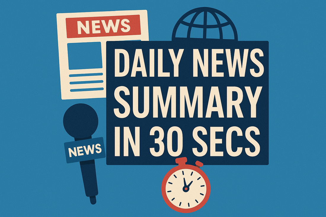 Headline News In 60 Seconds Daily 2025-08-08T08:02:06.365Z