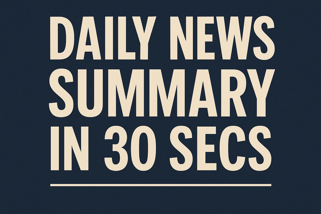 Headline News In 60 Seconds Daily 2025-06-18T08:01:45.012Z