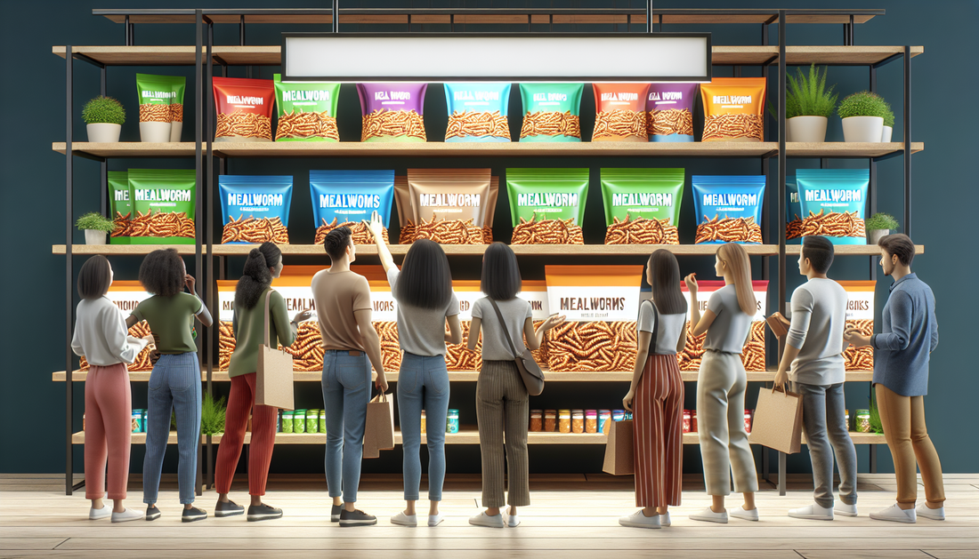 Sustainable Dining: Sheng Siong Introduces Nutritious Mealworms to Singapore
