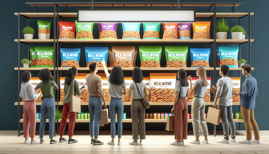 Sustainable Dining: Sheng Siong Introduces Nutritious Mealworms to Singapore