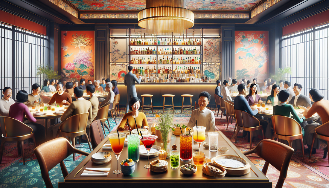 Din Tai Fung Launches Asia's First Cocktail-Tea Bar in Singapore
