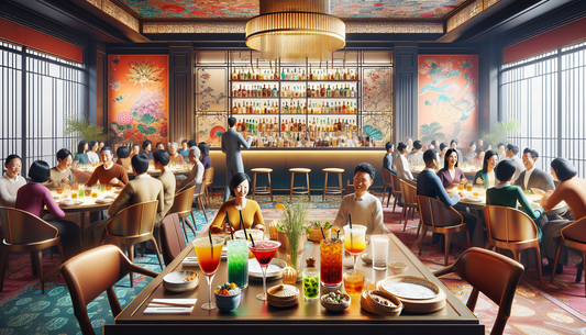 Din Tai Fung Launches Asia's First Cocktail-Tea Bar in Singapore