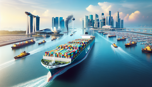 PIL Unveils Sustainable LNG Dual-Fuel Container Ship in Singapore