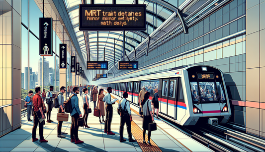 NEL MRT Line Power Fault Causes Disruption and Service Resumption
