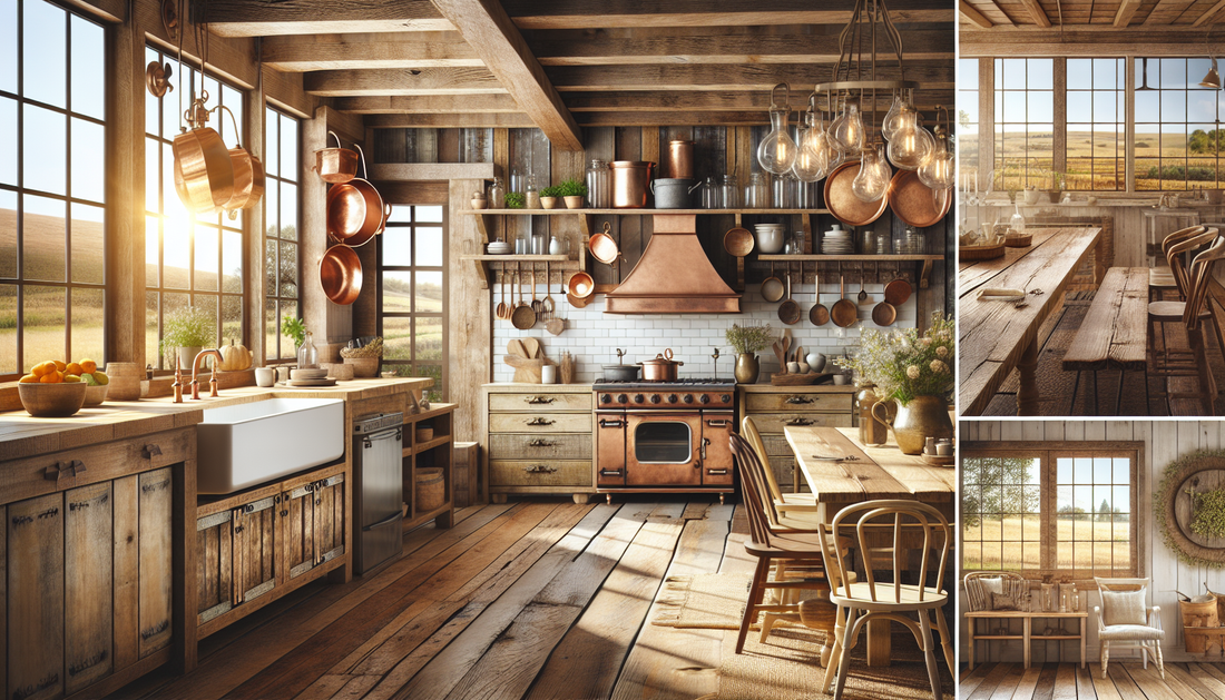 Rustic Farmhouse Kitchens: Embracing Modern Elegance and Timeless Charm