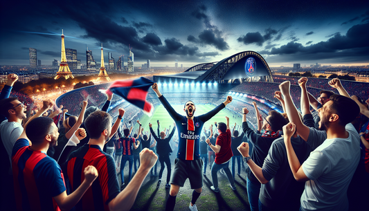PSG Triumph Over Arsenal Sparks Celebratory Chaos in Paris Streets