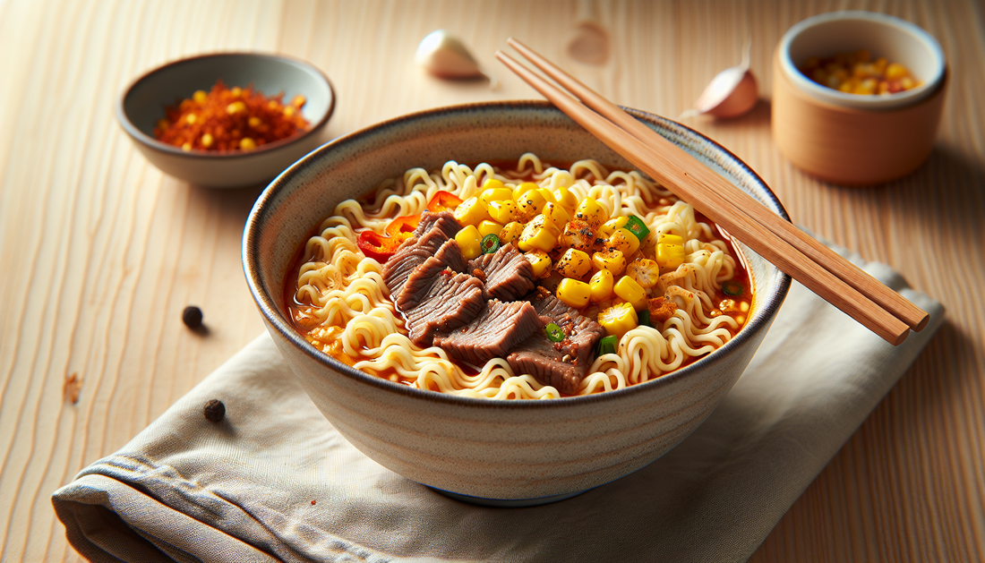 Discover Nissin's Spicy Black Pepper Beef Noodles Inspired by Pepper Lunch