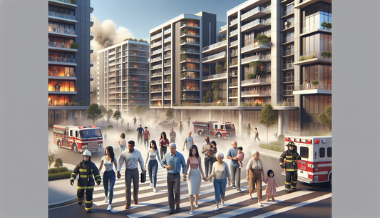 Hougang HDB Fire Prompts Emergency Evacuation and Community Cooperation