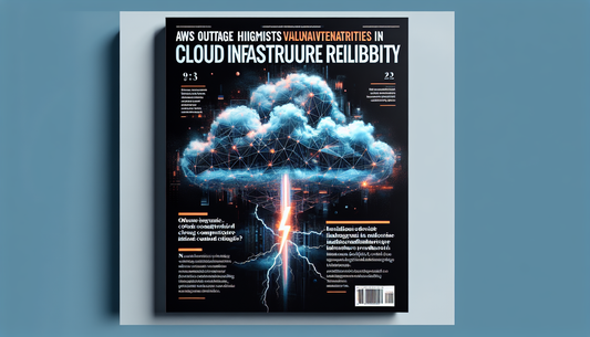 AWS Outage Highlights Vulnerabilities in Cloud Infrastructure Reliability